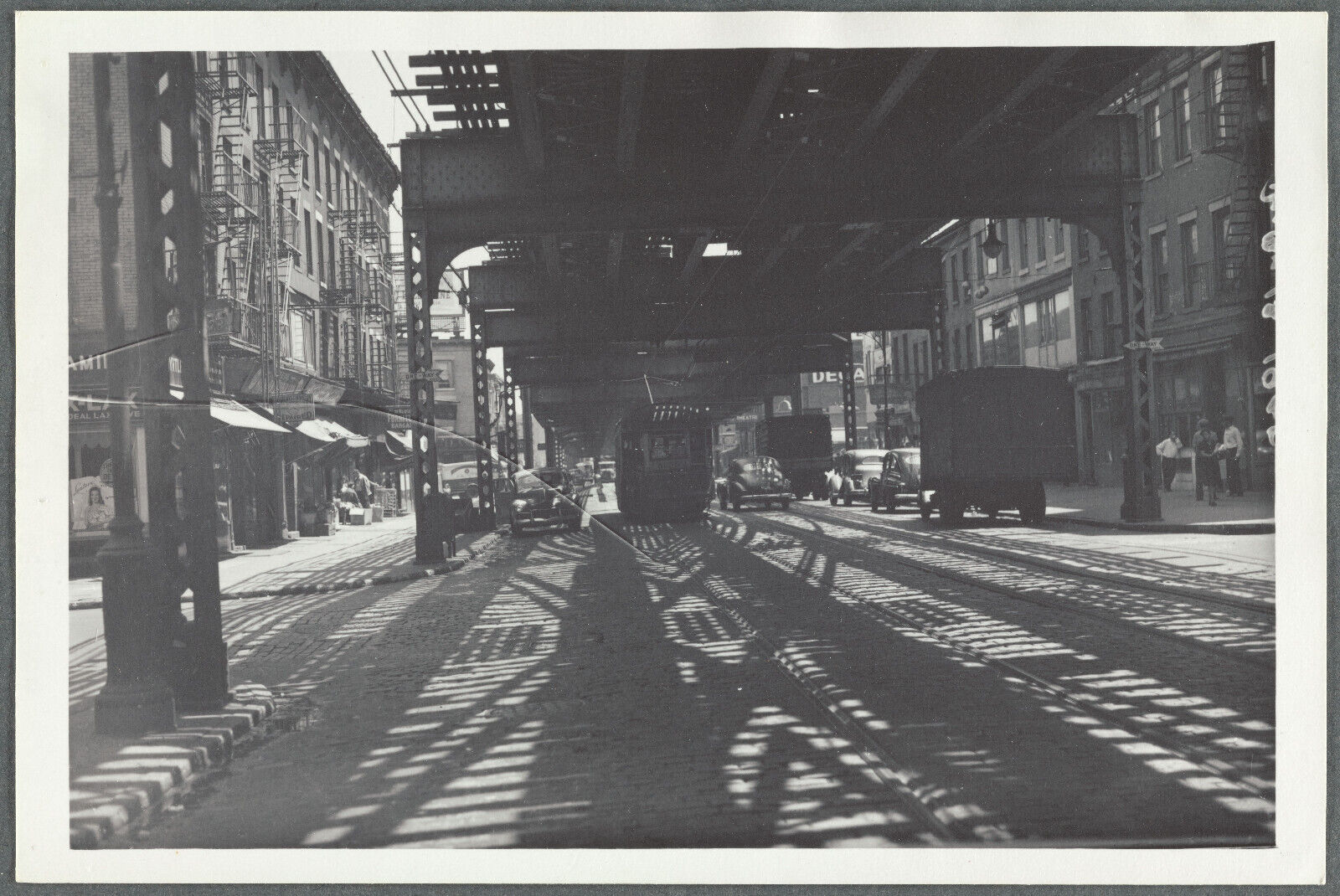 Old 4X6 Photo, 1950\'s Myrtle Street, Brooklyn, NY 5817770