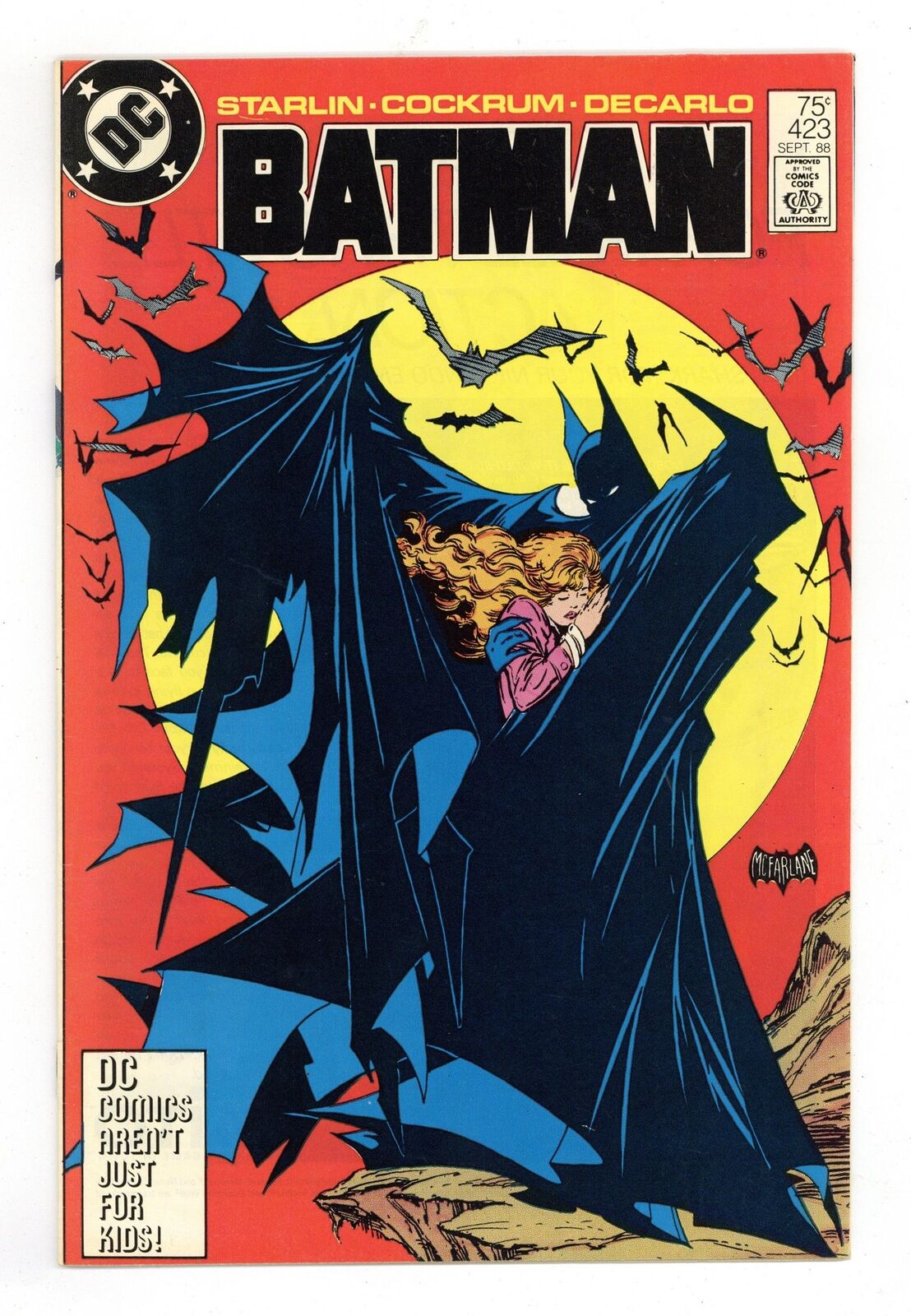 Batman #423 Reprint FN/VF 7.0 1988
