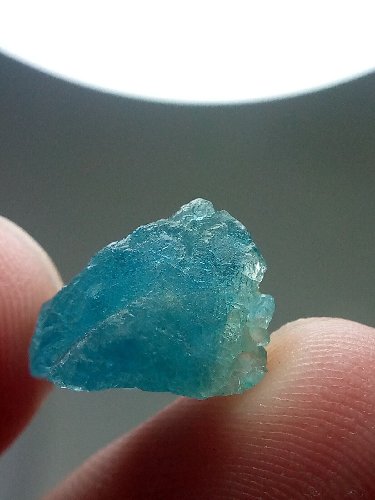 7.30Cts Extremely Rare Etched Gemmy Amazing Blue Grandidierite Floater@Madagasca
