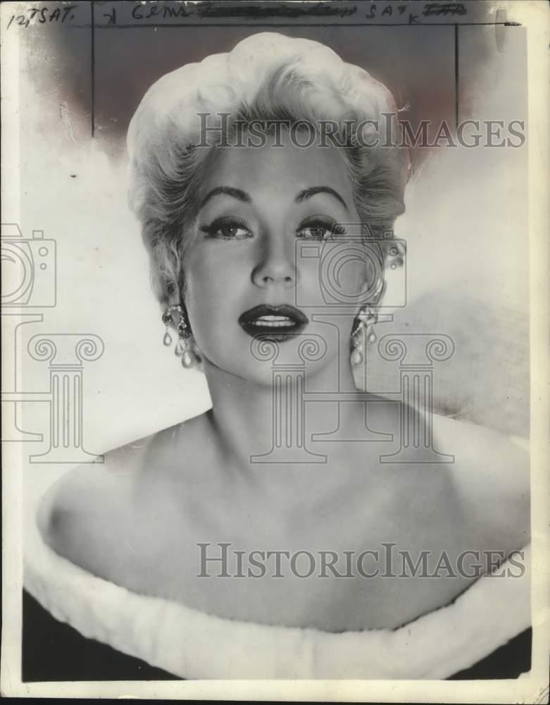 Press Photo Actor Ann Sothern in Moss Hart\'s Musical Play \