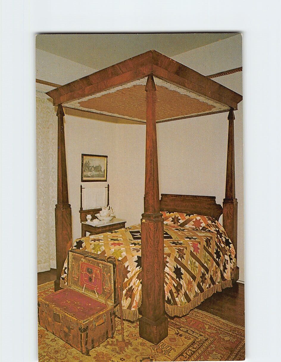 Postcard Henry Clay\'s Bedroom At Ashland, Kentucky