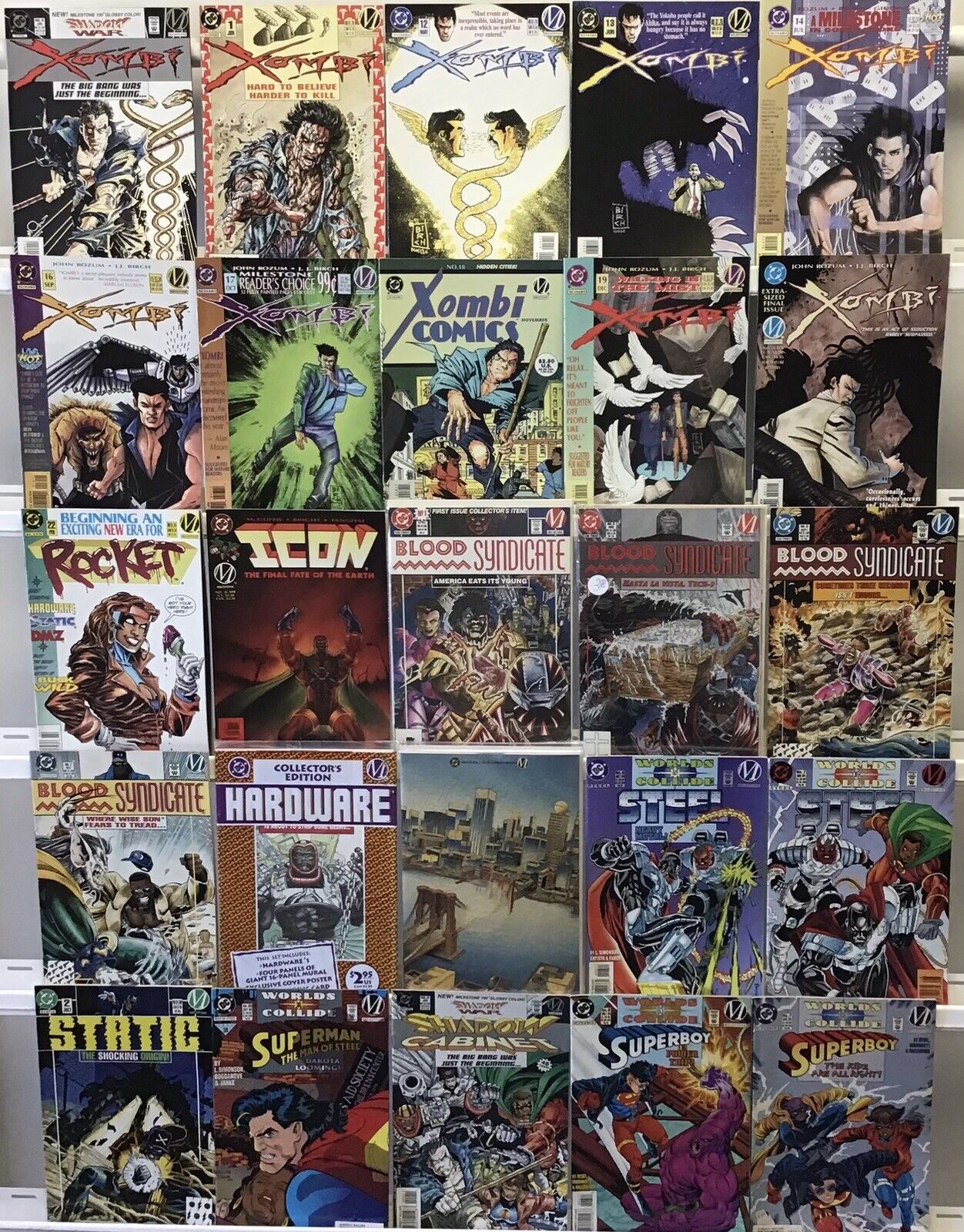 DC Comics Milestone Comic Book Lot Of 25