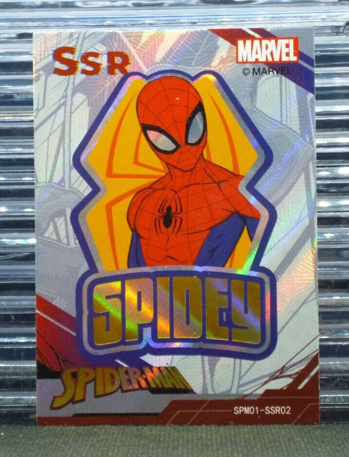 60th Anniversary Marvel Spider-Man SSR 02 Peter Parker Zhenka MCU Spidey Card