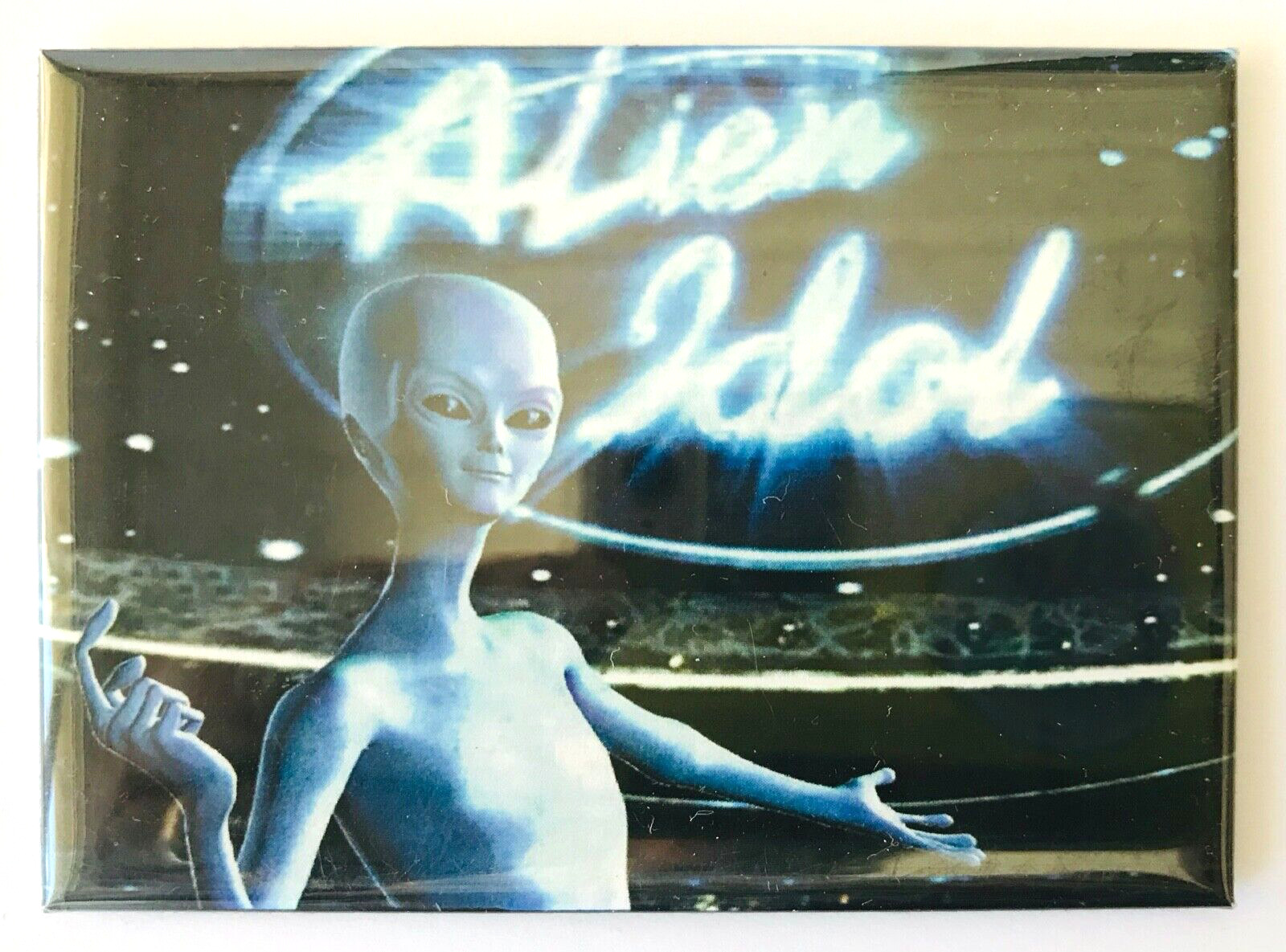 Alien Idol Novelty Refrigerator Magnet KC Productions AL-M105 Made in USA