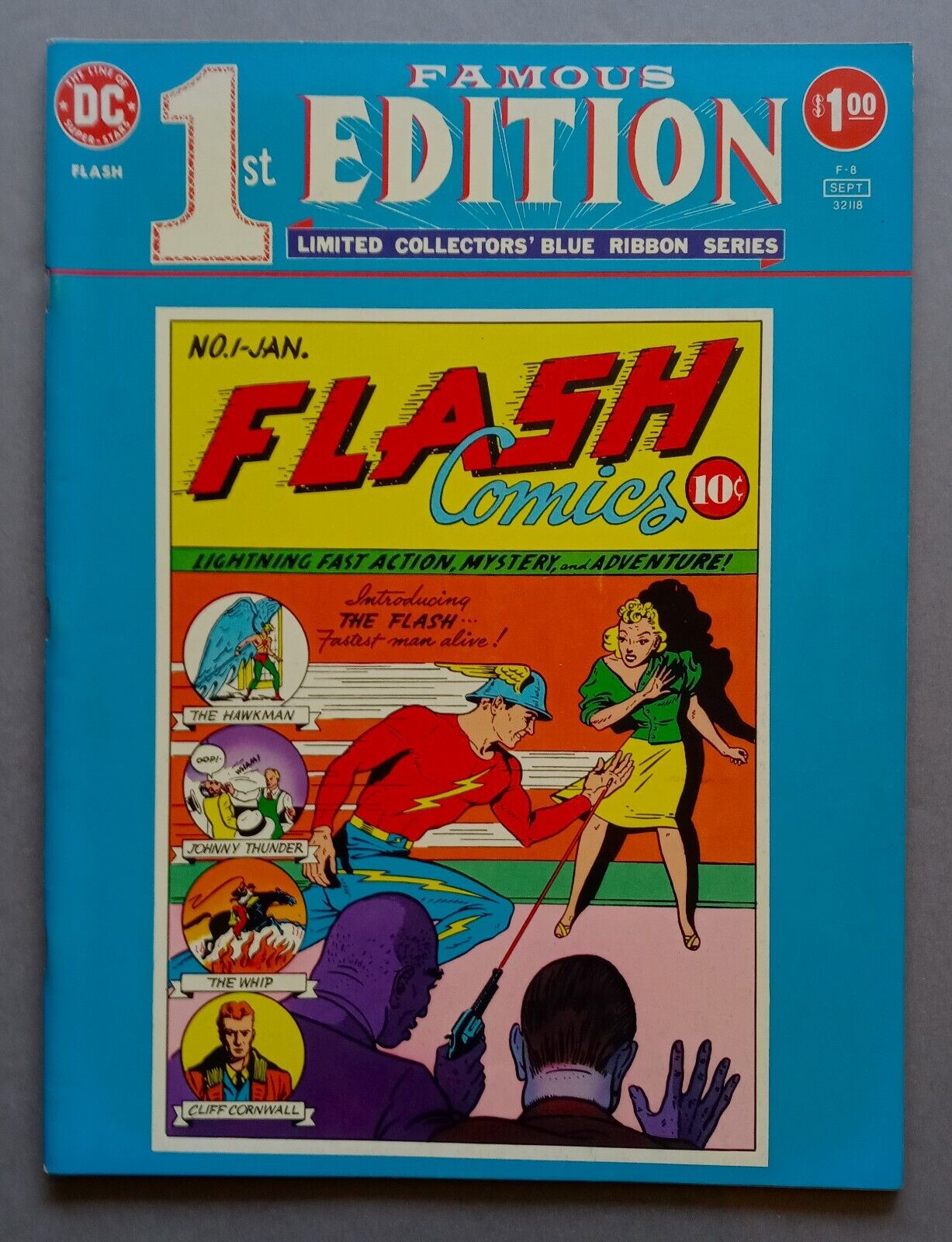 Famous First Edition #F-8 August-September 1975 Flash Comics #1 DC Treasury USA