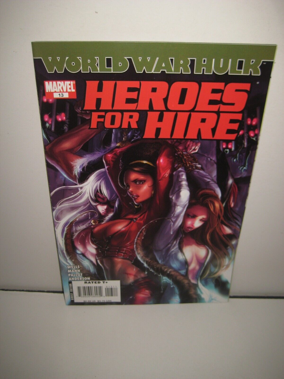 Heroes For Hire Marvel World War Hulk #13 Tentacle Comic 2007