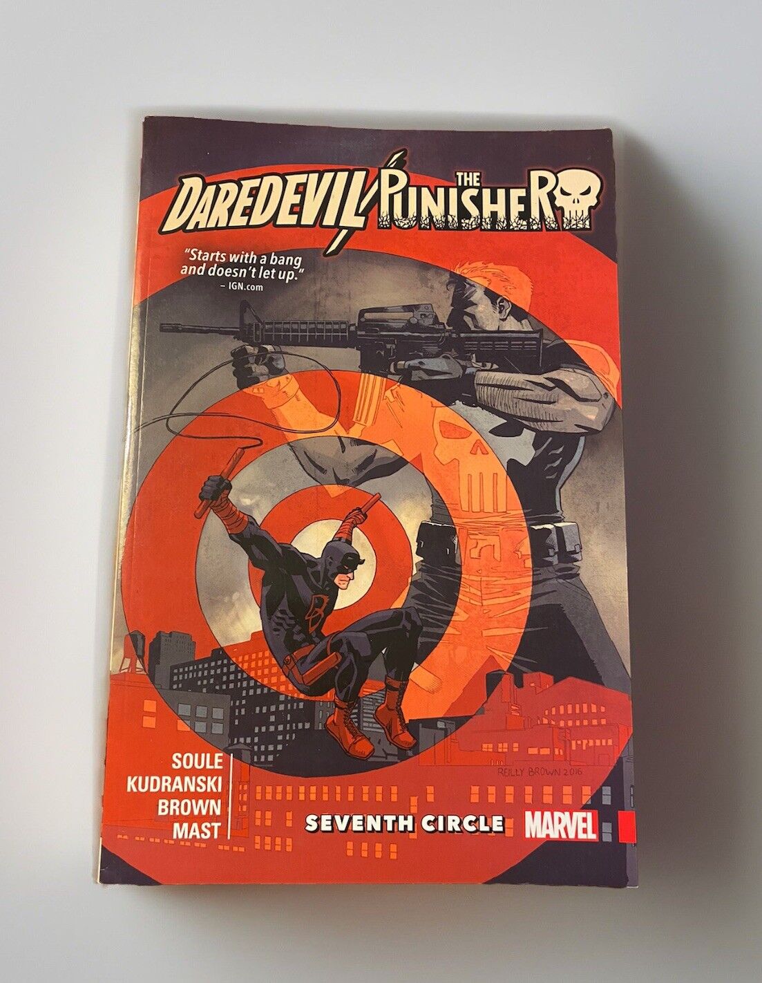 Daredevil Punisher Seventh Circle TPB Graphic Novel Marvel Comic Trade Paperback