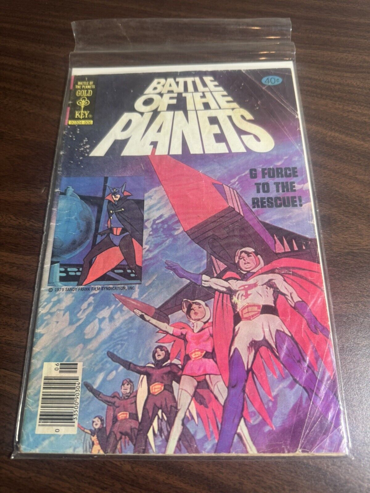 Battle of the Planets #1 Gold Key Comics 1979 G Force