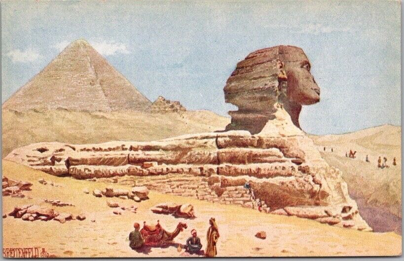 Vintage CAIRO, Egypt Postcard 