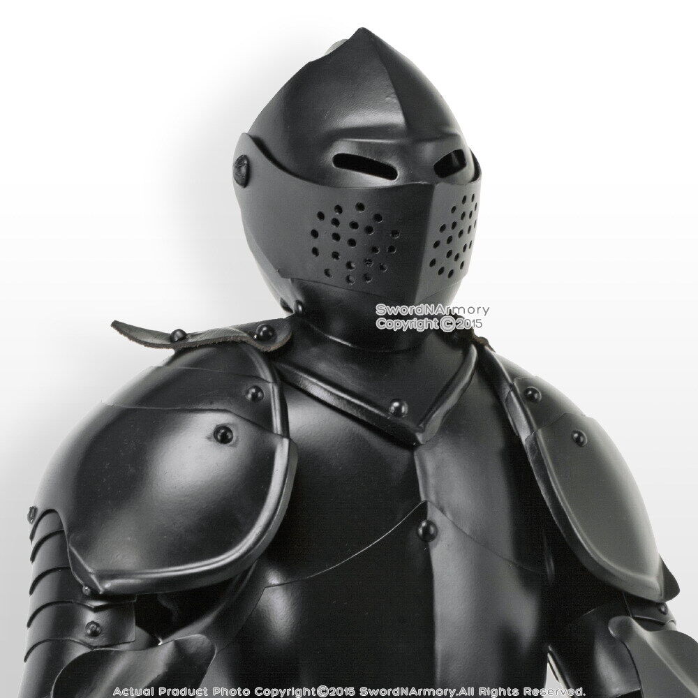 Stainless Steel Mini Duke of Burgundy Suit of Armor Medieval Knight w/ Sword BK