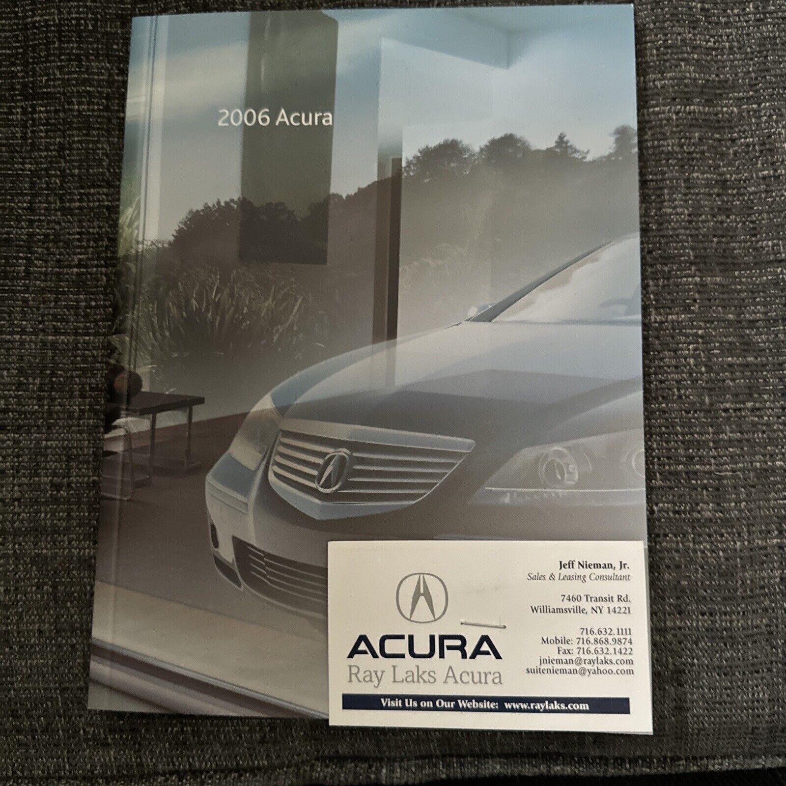 2006 Acura Brochure TL RSX TSX MDX TL
