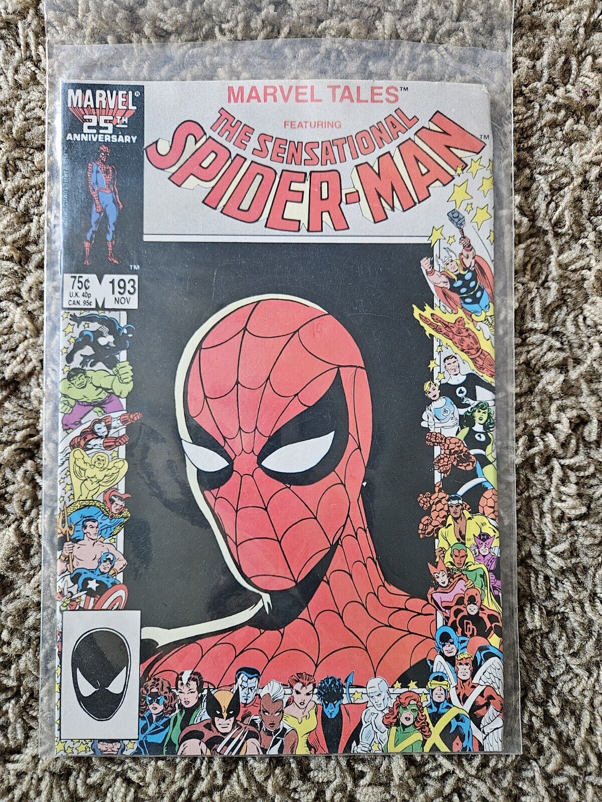 The Sensational Spider Man Comic # 193 Marvel Tales