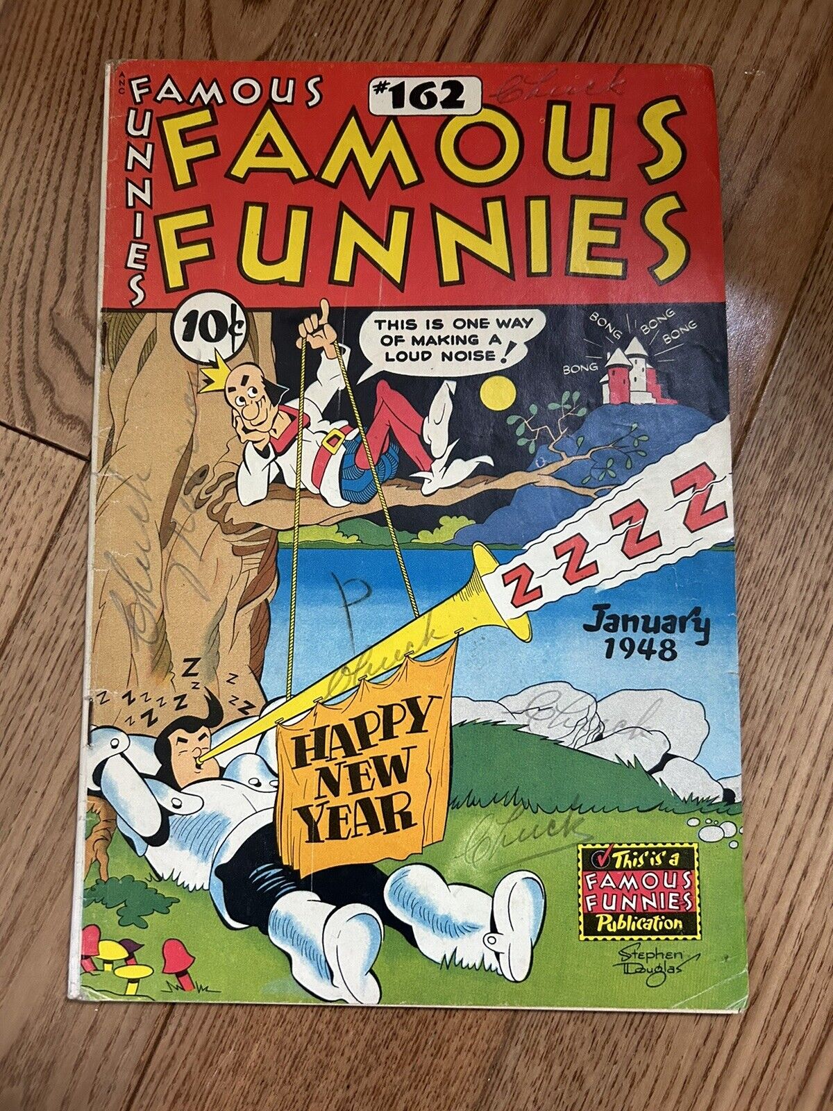 Famous Funnies #162  1948 Eastern Color Comic Book Golden Age
