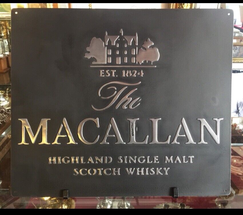 vintage Macallan Sign