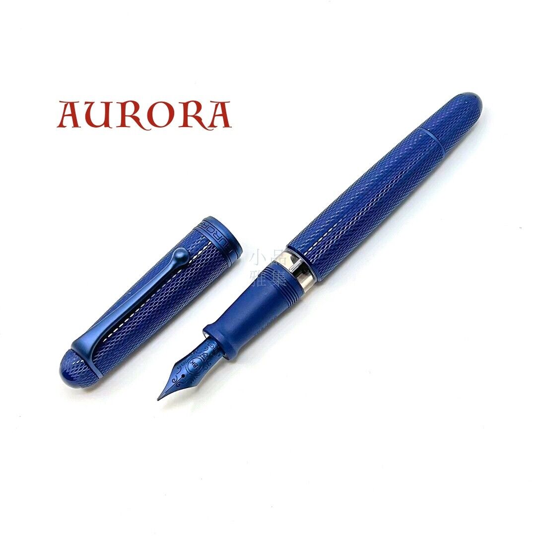 Aurora 88 Limited Edition 888 Blue Mamba 18K Fountain Pen