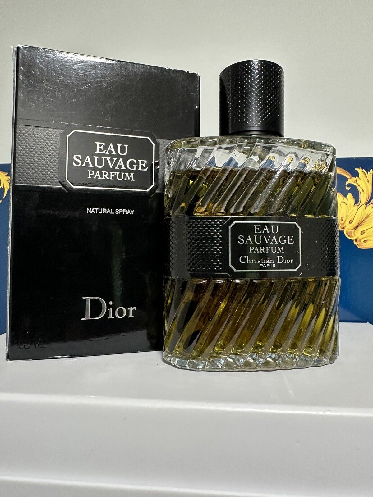 Vintage 2014 Dior Eau Sauvage Parfum 100ml / 3.4oz - Original Formula Authentic