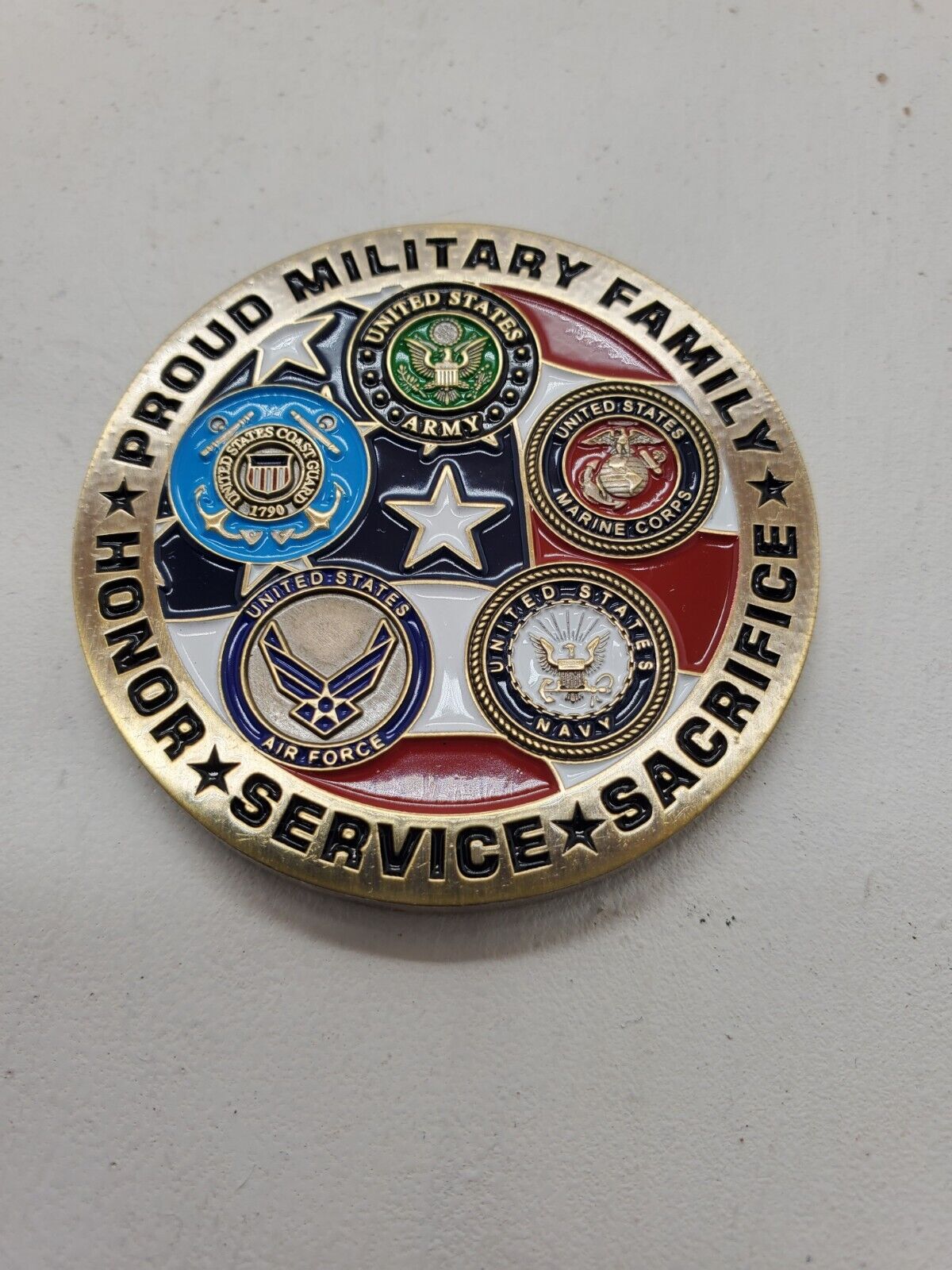 PROUD MILITARY FAMILY ALL BRANCHES 1.75\