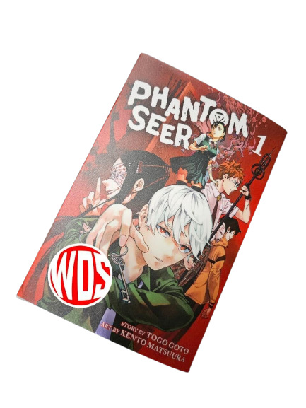 Kento Matsuura Phantom Seer Manga English Vol 1-4 Complete Set 