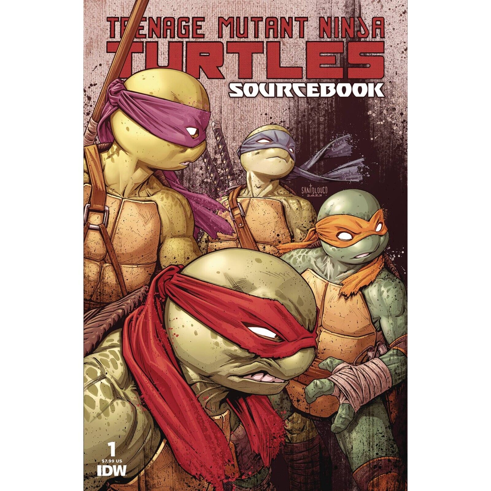 TMNT Sourcebook (2024) 1 2 | IDW Comics | COVER SELECT