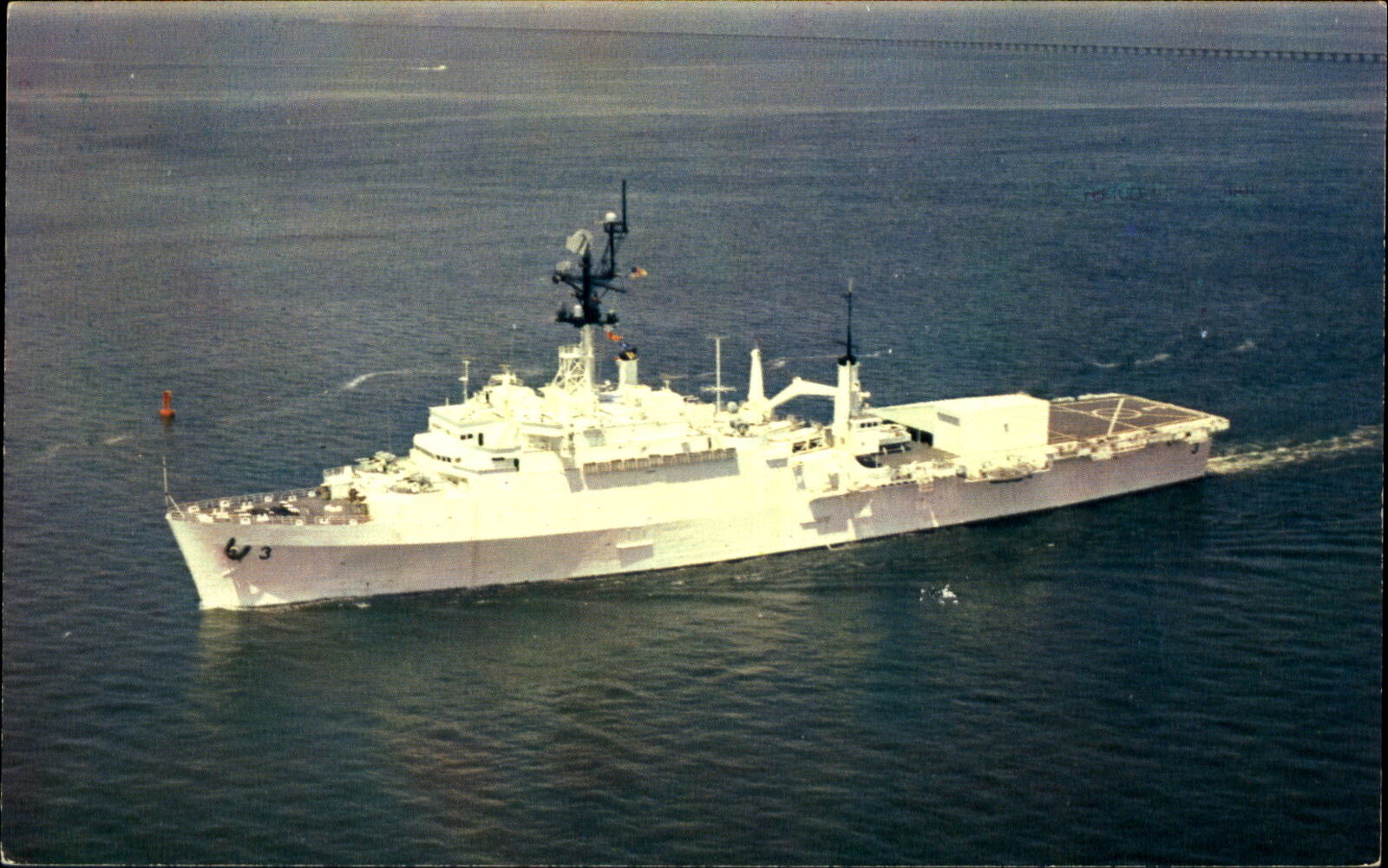 USS LaSalle AGF-3 ~  Flagship of Commander ~ Middle East Force