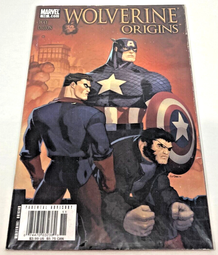 Wolverine Origins #16B  MARVEL Comics 2007 MCGUINNES VARIANT