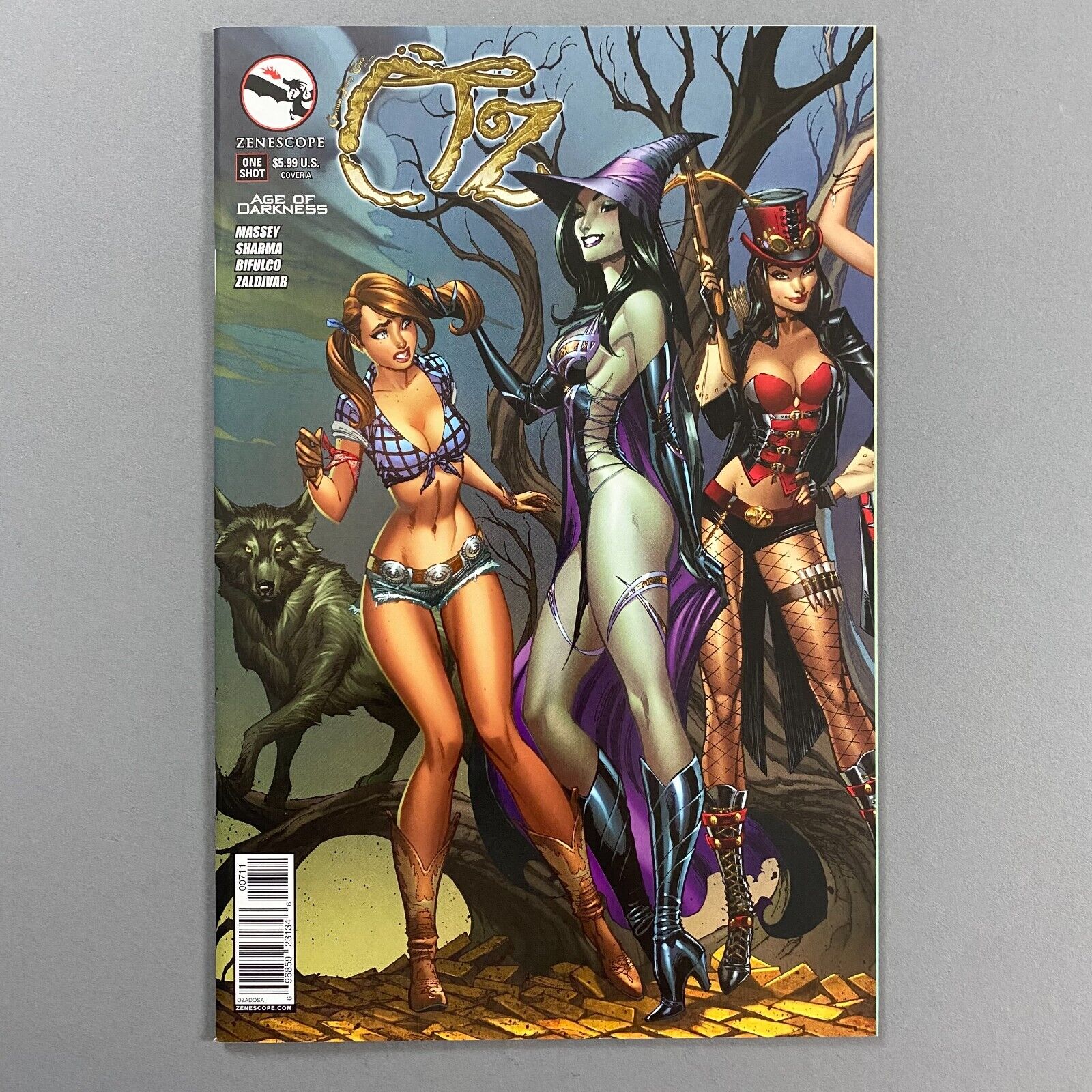 GRIMM FAIRY TALES OZ AGE OF DARKNESS J SCOTT CAMPBELL COVER (2014, ZENESCOPE)