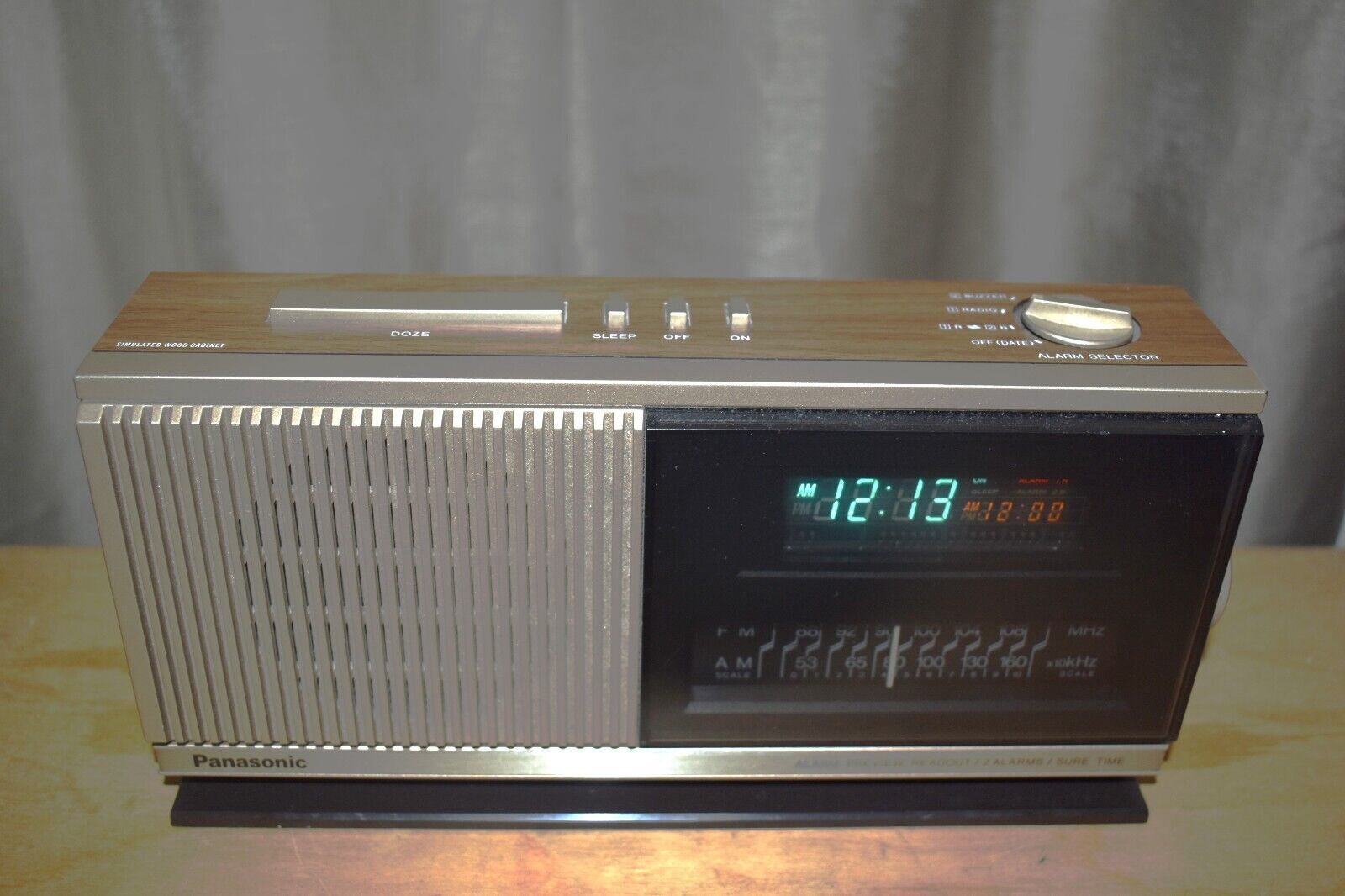 Vintage panasonic radio/alarm  Model rc97
