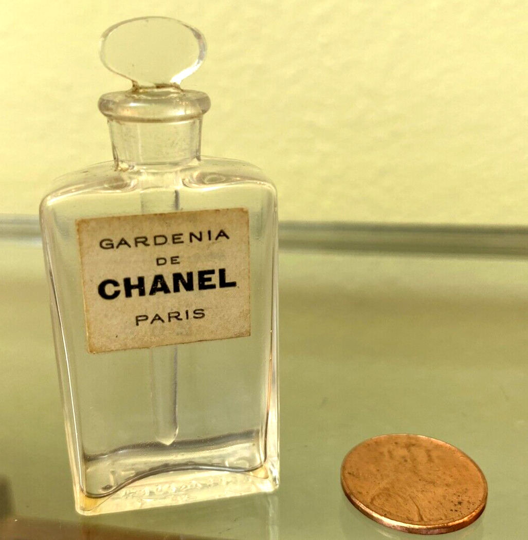 RARE VTG Chanel Gardena de Chanel 1/4 oz perfume bottle w/ glass dauber❤️