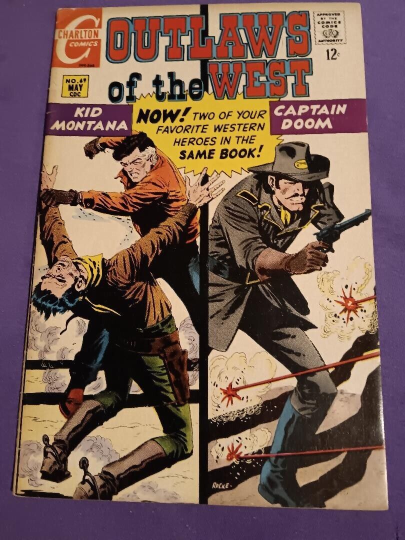 OUTLAWS of the WEST  #69  1968