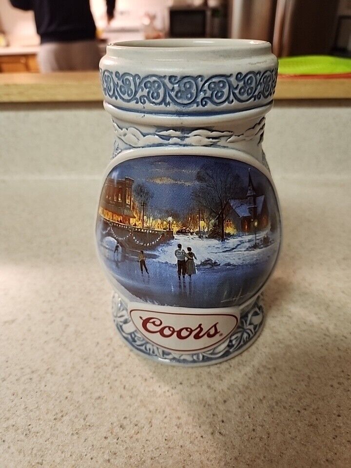 1997 Coors “Seasons Of The Heart” Beer Stein