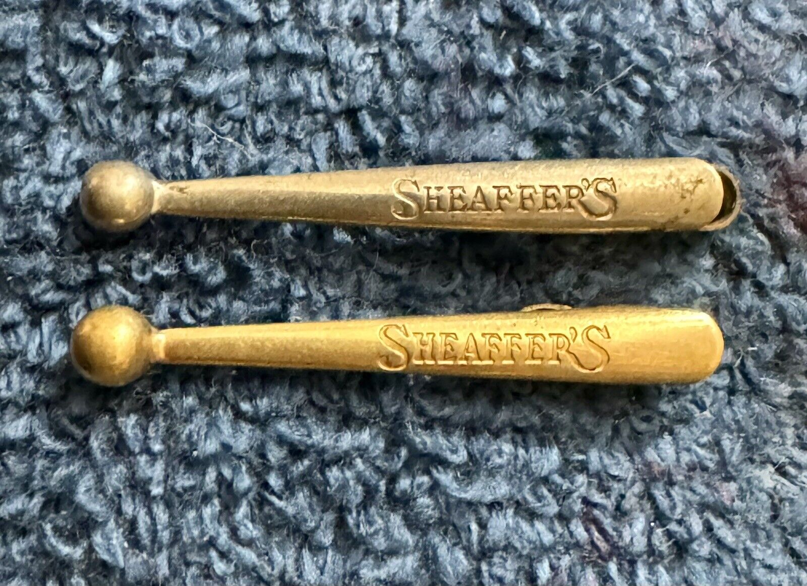 Pair Of New Old Stock Sheaffer Clips. Late Teens, Early Twenties.