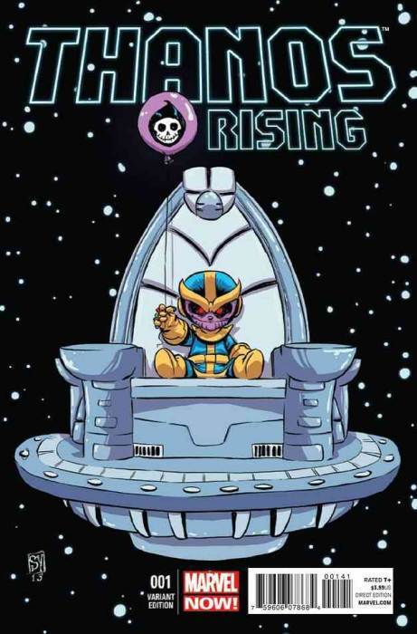 THANOS RISING #1 NEAR MINT 2013 S YOUNG VARIANT COVER