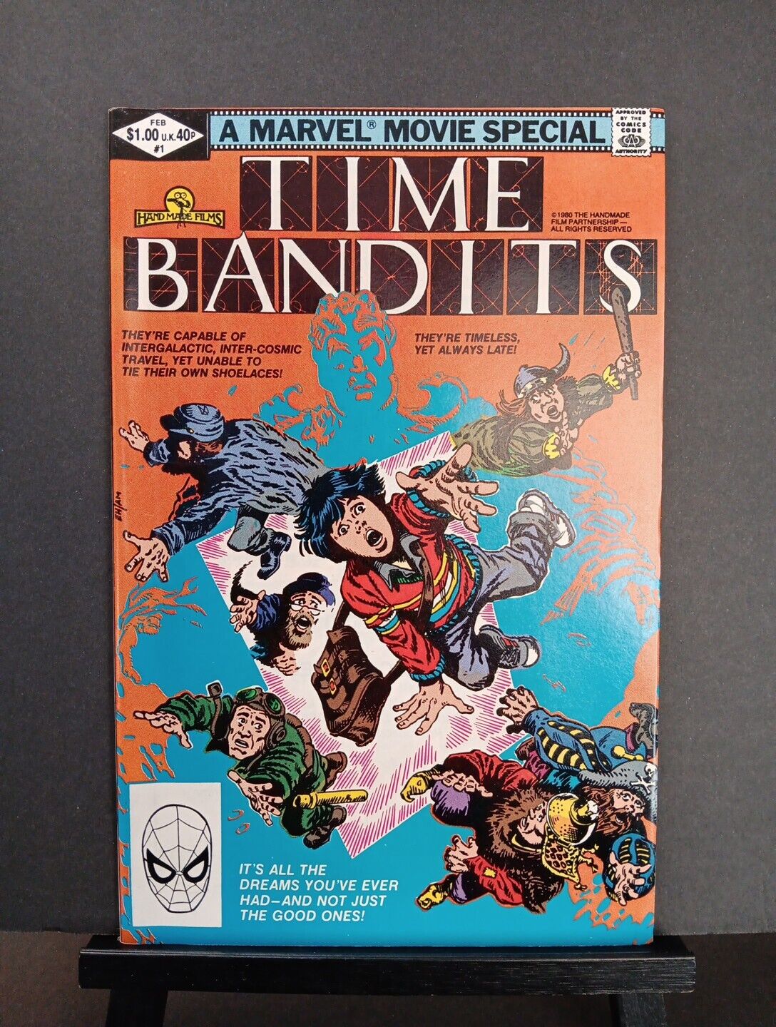 TIME BANDITS #1 NM+ 9.6 Marvel Bronze Age Comic Movie Special John Cleese 1982