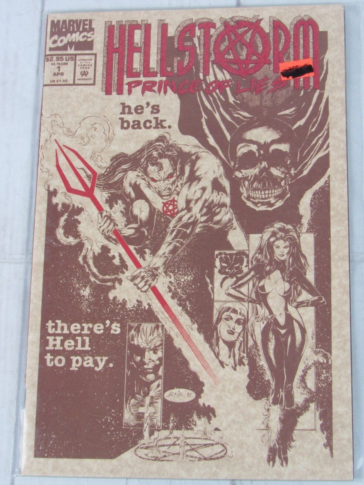 Hellstorm: Prince of Lies #1 Apr. 1993 DC Comics