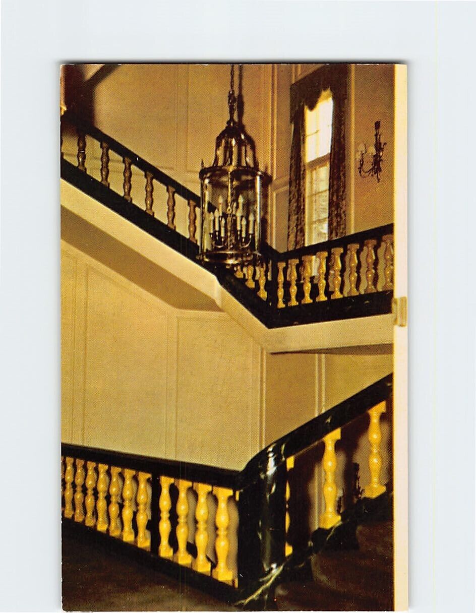 Postcard Interior of Kingwood Hall Kingwood Center Mansfield Ohio USA