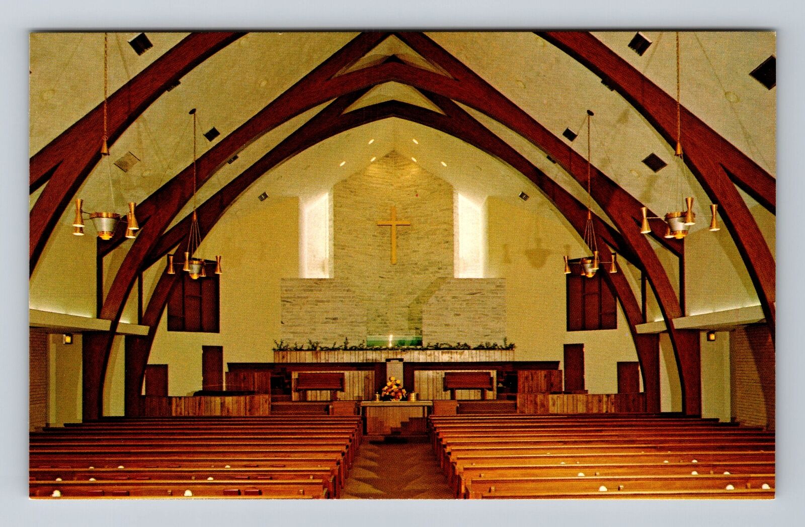 Largo FL-Florida, First Christian Church, Religion, Antique, Vintage Postcard