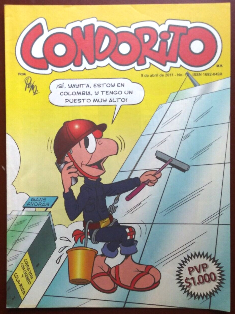 CONDORITO COMICS , 9 de abril de 2011 # 12 COLECCION 2011