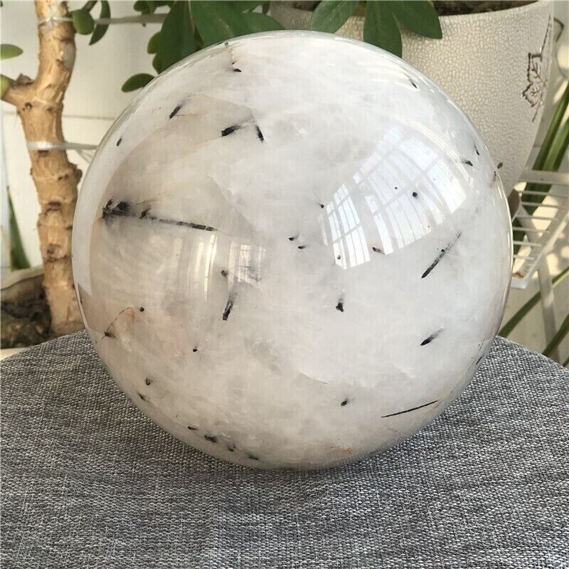 14lb Natural Black Tourmaline Ball Crystal Quartz Sphere Healing #B13
