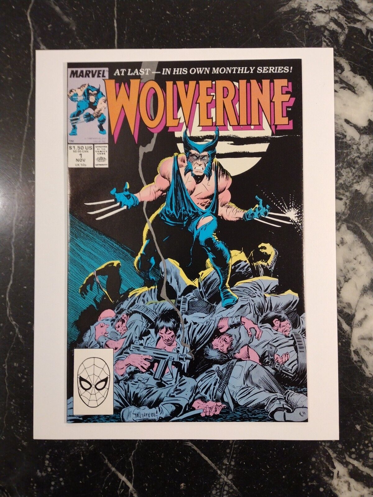 Wolverine #1 NMINT+ 9.6 WP 1st Wolverine As Patch UNOPENED UNREAD HOT🔥KEY🔑1988