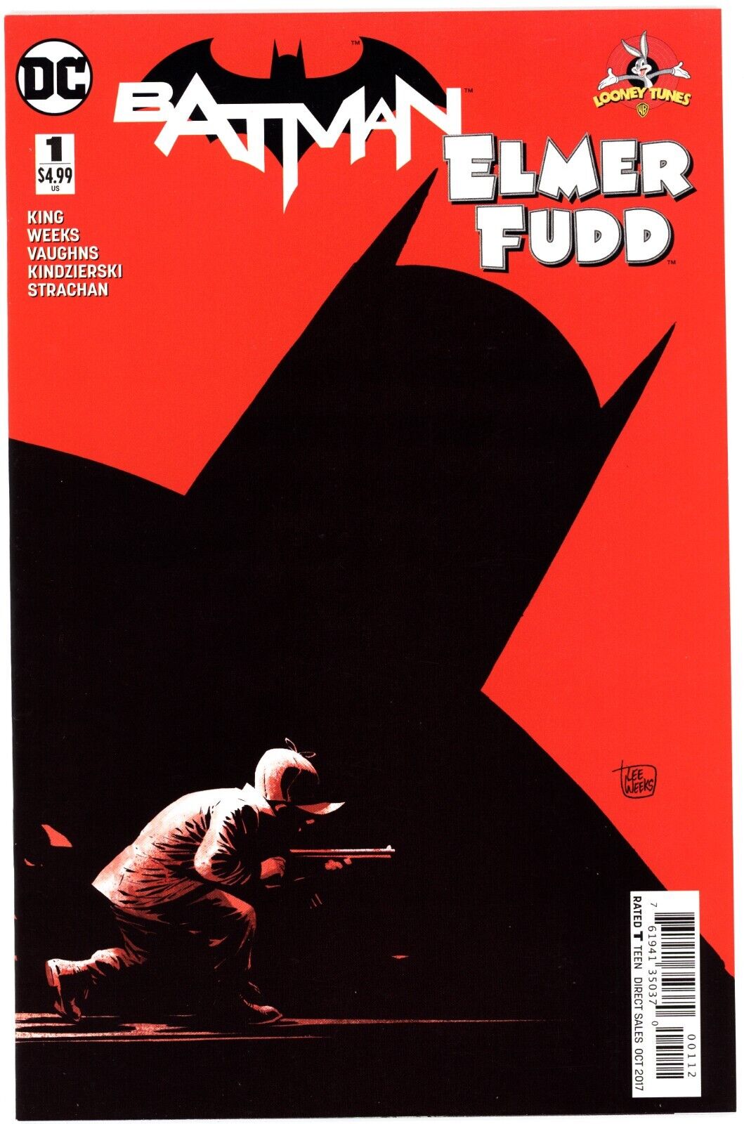 Batman/Elmer Fudd Special #1 2nd Printing NM 9.4 2017  Lee Weeks Variant Cover