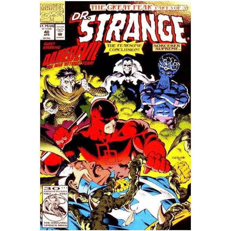 Doctor Strange: Sorcerer Supreme #40 in Very Fine + condition. Marvel comics [o\