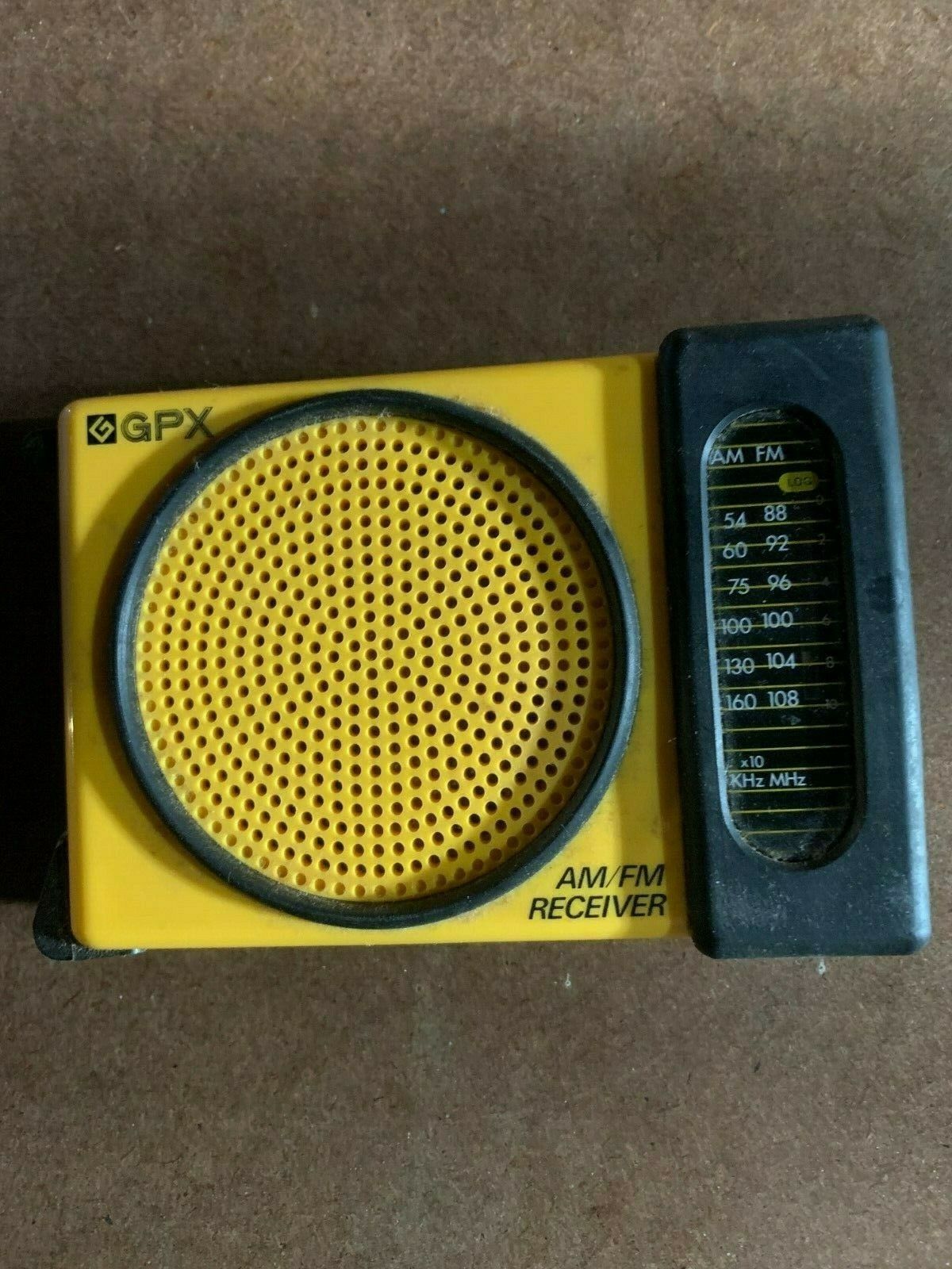 GPX Radio Am Fm Slicker Portable Receiver vintage