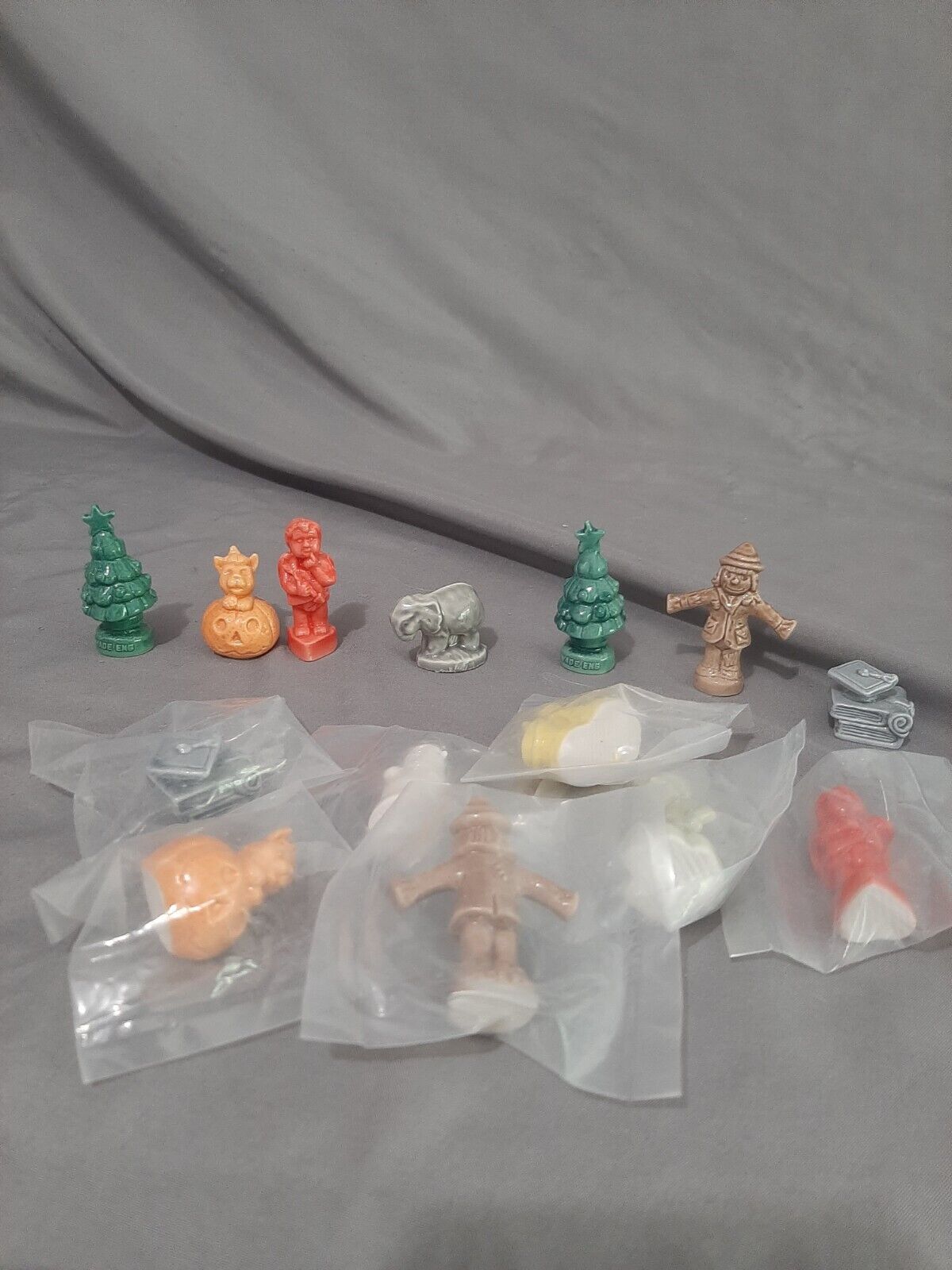 Lot of 14 Vintage Wade England Whimsies Miniature Figurines, Preowned