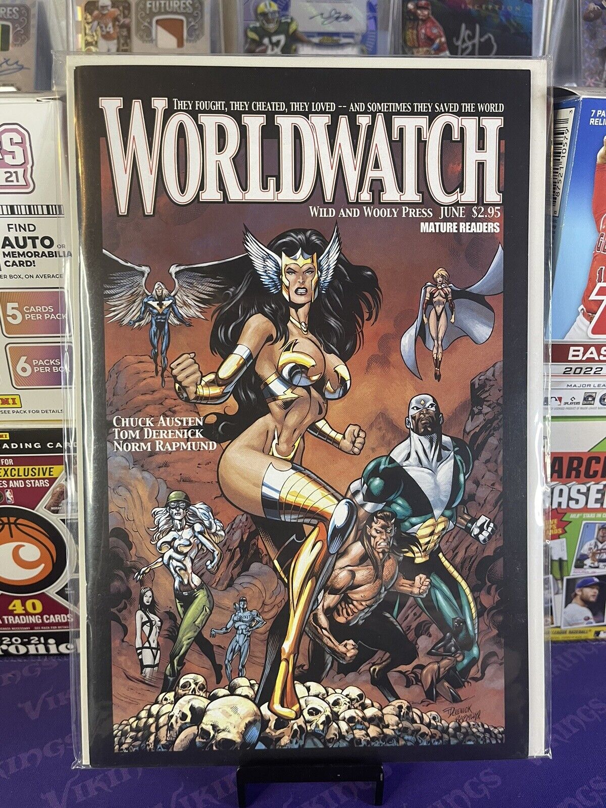 Worldwatch #1 Wild and Wooly Press RARE Comic 2004 MATURE READERS 18+