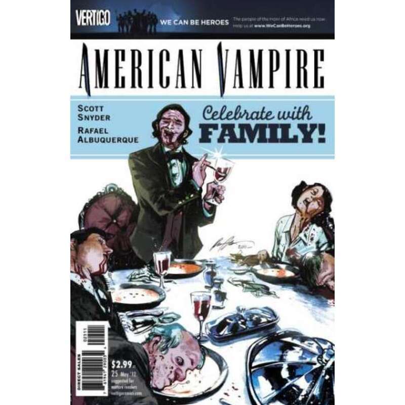 American Vampire #25 in Near Mint minus condition. DC comics [m|