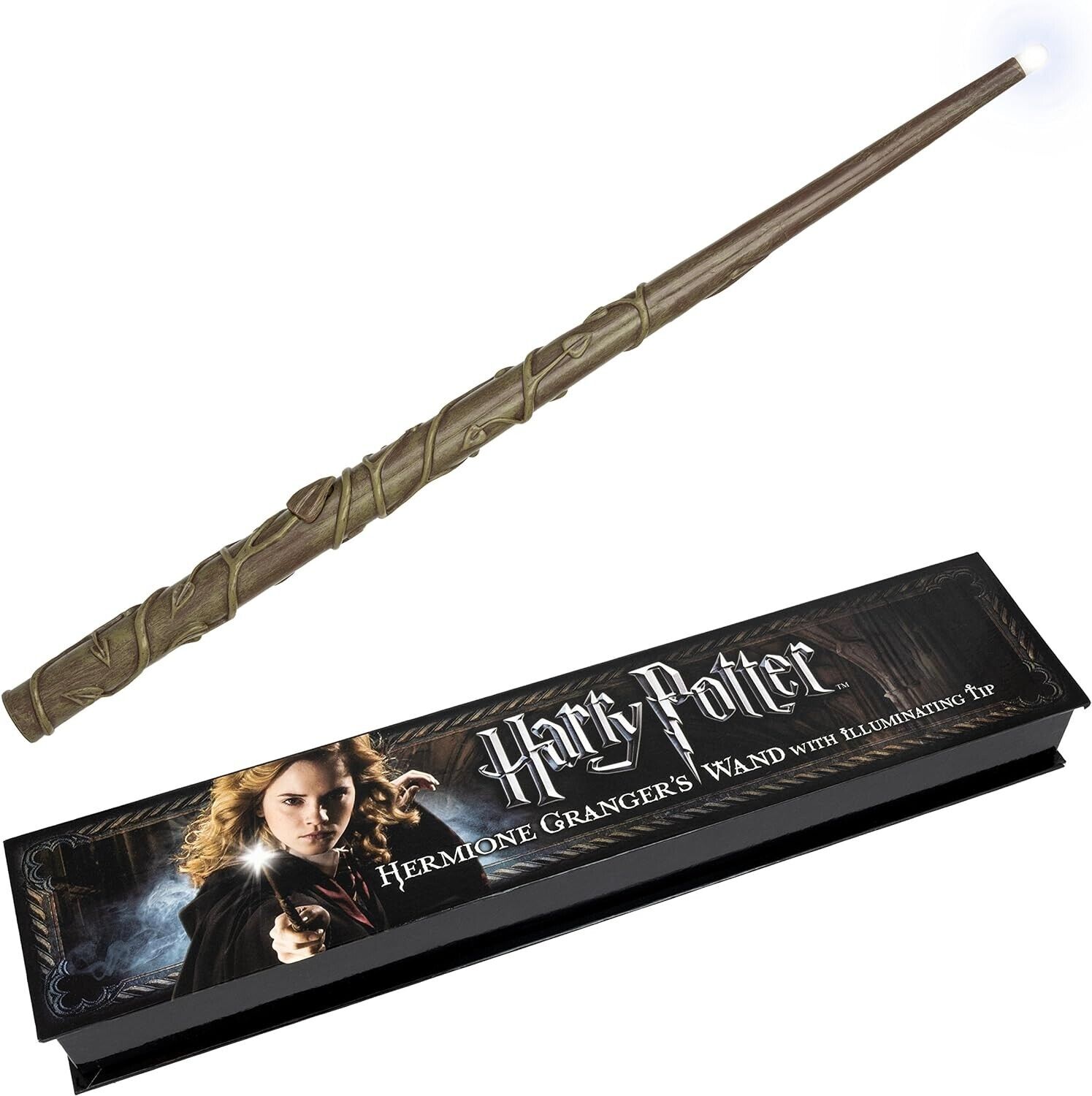 🔥🔥Harry Potter Hermione Granger\'s Illuminating Wand w/ Illuminating Tip🔥🔥