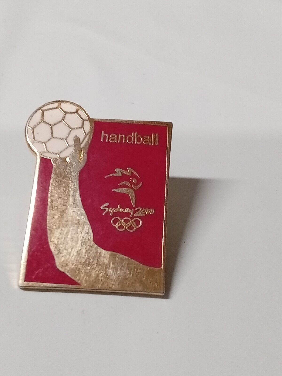 Sydney 2000 Olympic Licensed Collectible Lapel Pin Handball 