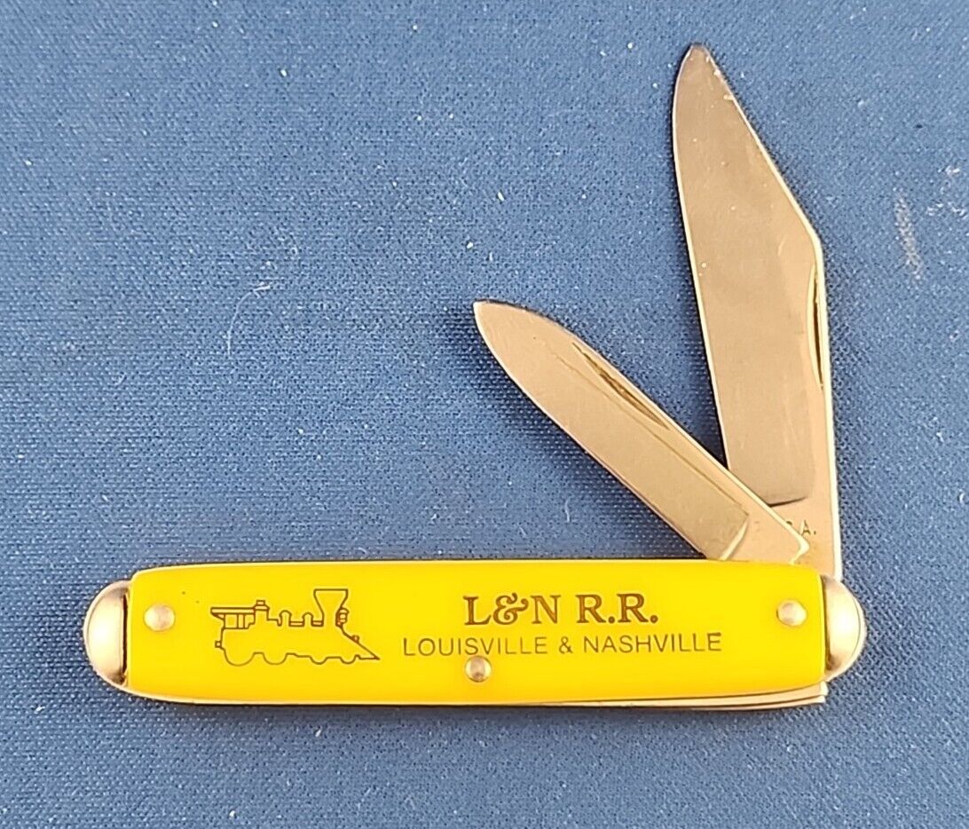 Rare Antique Vintage L&N RR Louisville Nashville Railroad USA Pocket Knife