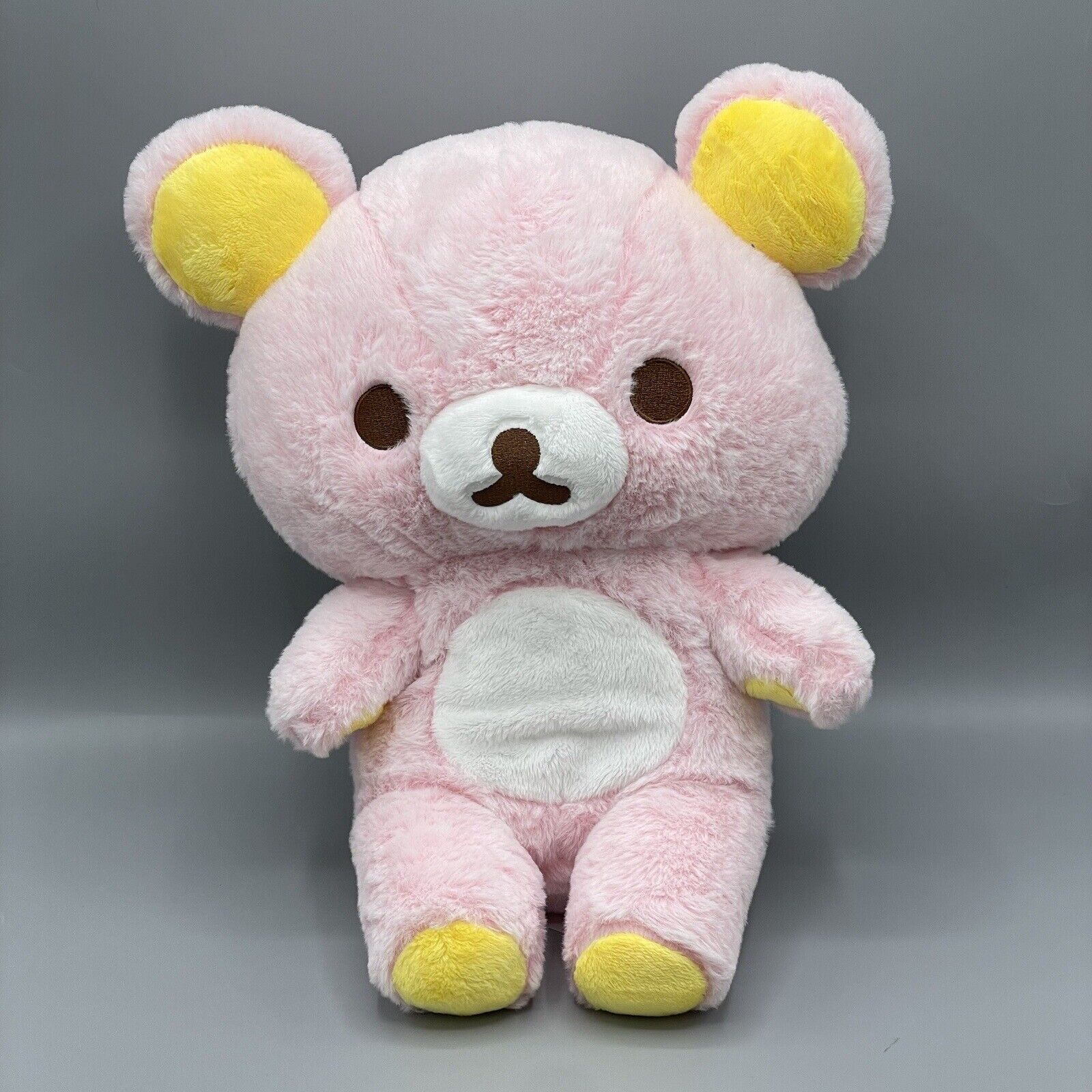 San-x Rilakkuma Bear Plush Pink Stuffed Toy 16\