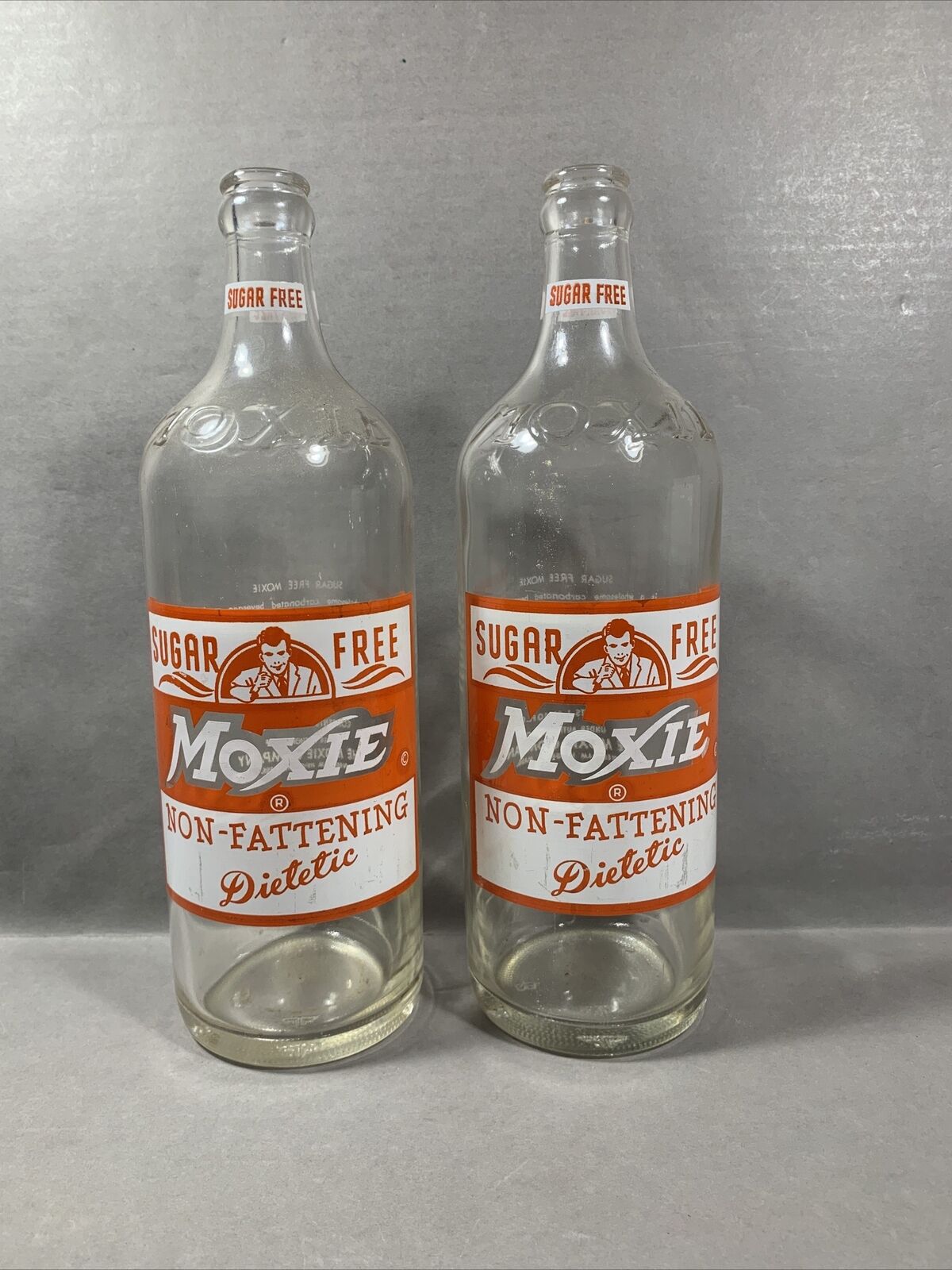 Rare MOXIE Bottle Sugar Free Diet Non Fattening Dietetic 1963 ACL